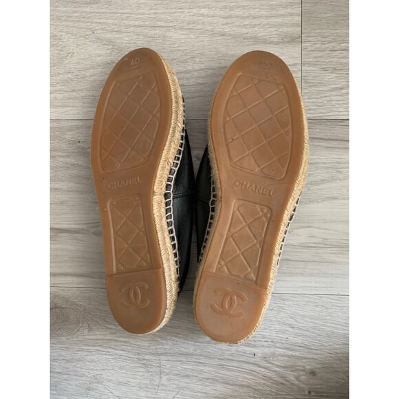 Chanel Lambskin Espadrilles Size 40 - Picture 3 of 6